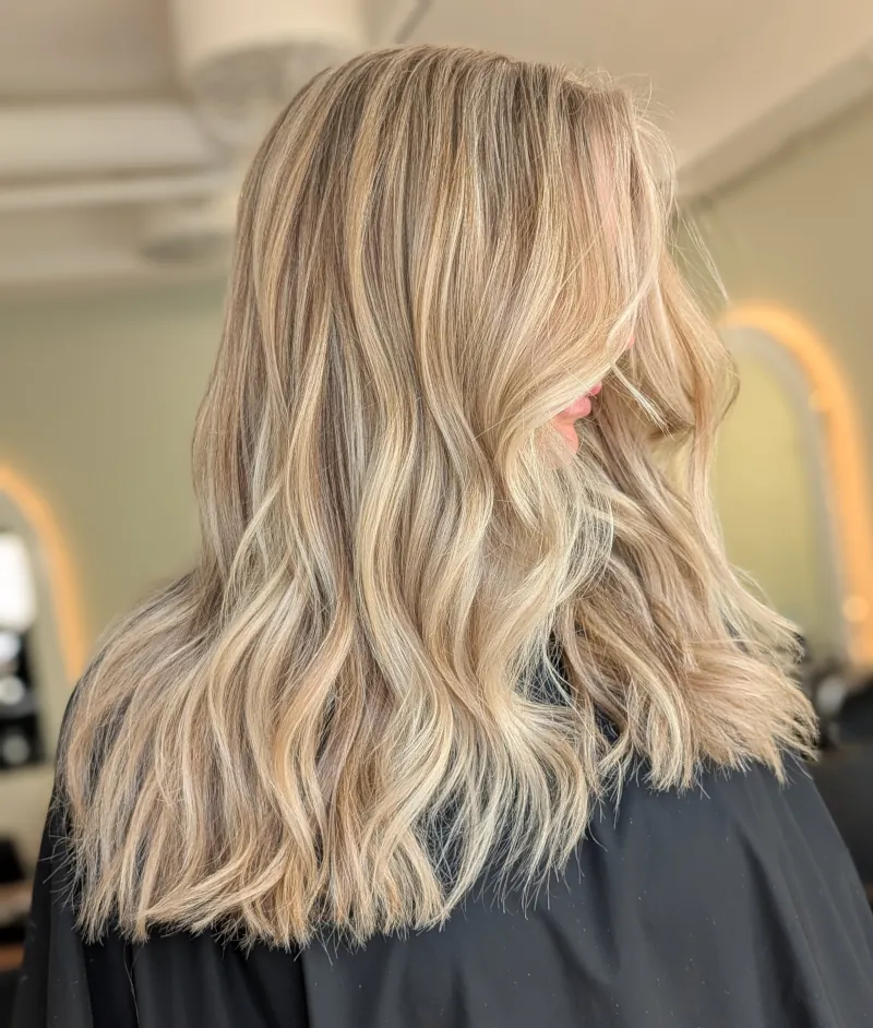 Blond make-over